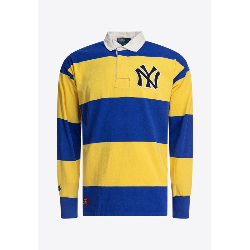 Yankees Long-Sleeved Rugby Polo T-shirt