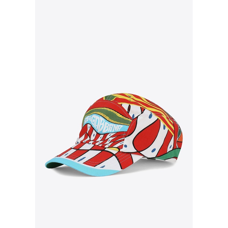 Carretto-Print Baseball Cap