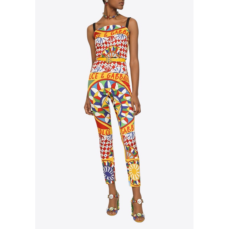 Carretto Sleeveless Jumpsuit