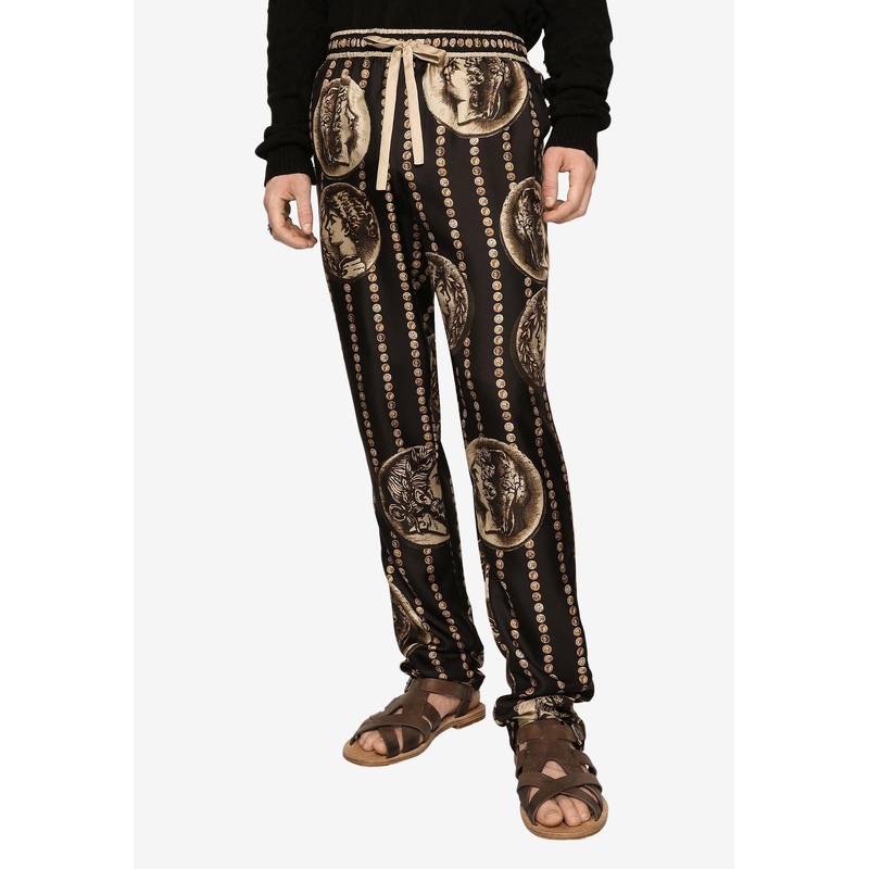 Coin Print Track Pants