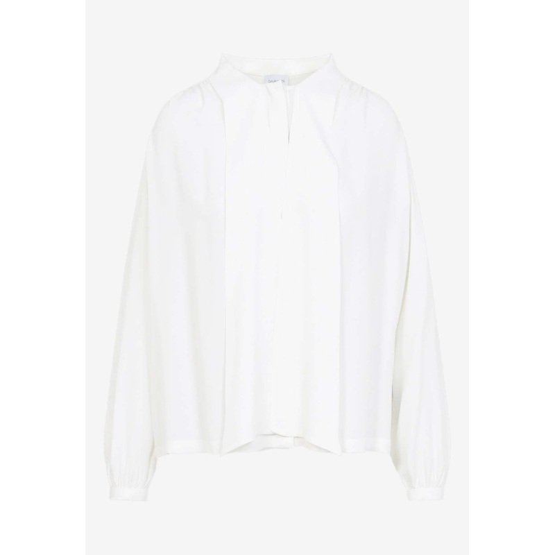 Long-Sleeved Blouse in Silk Blend