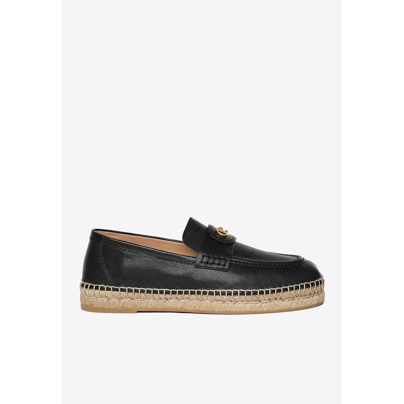 Palm Avenue Calf Leather Espadrilles
