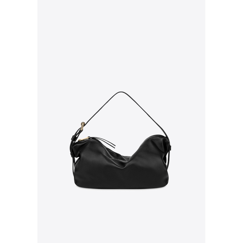 Tie Me Nappa Leather Hobo Bag