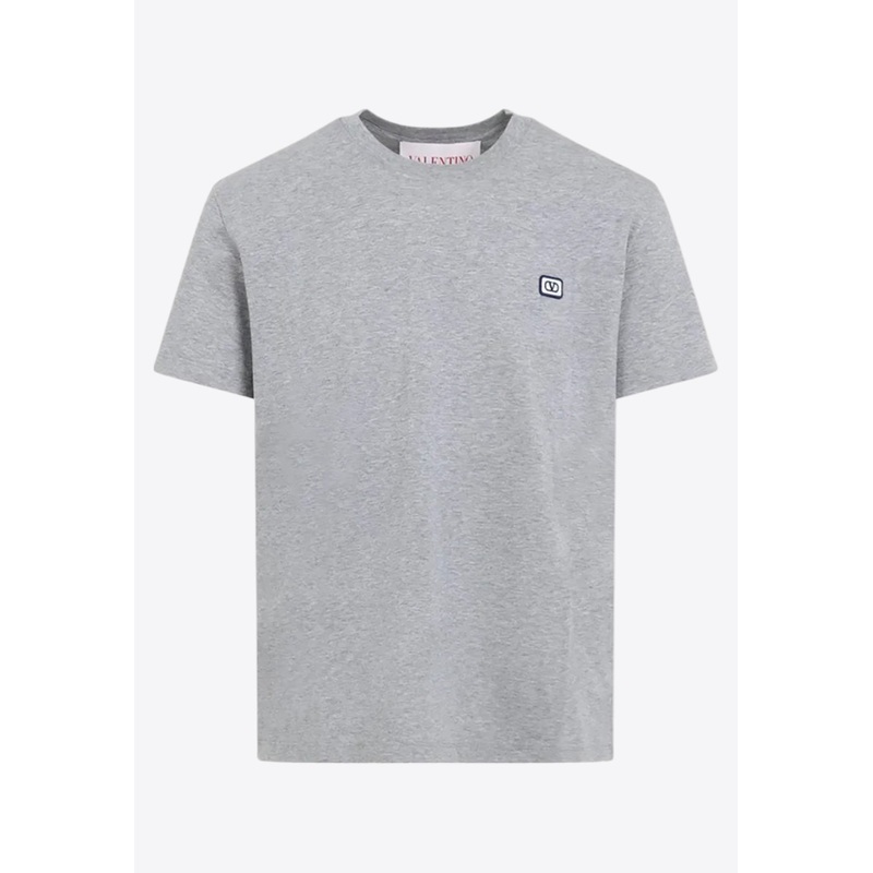 VLogo Patch Crewneck T-shirt