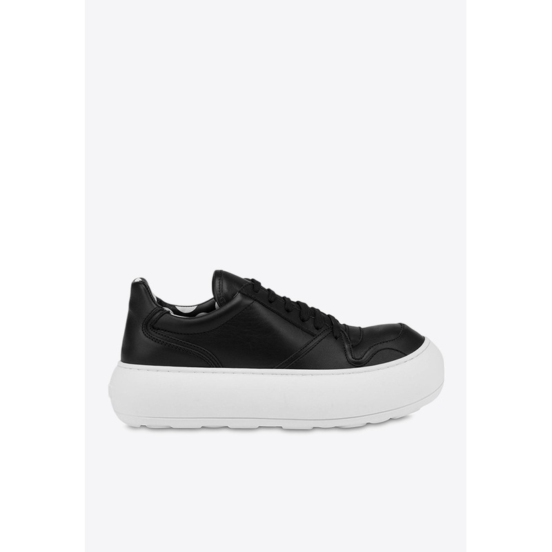 Voluminous Sole Low-Top Sneakers