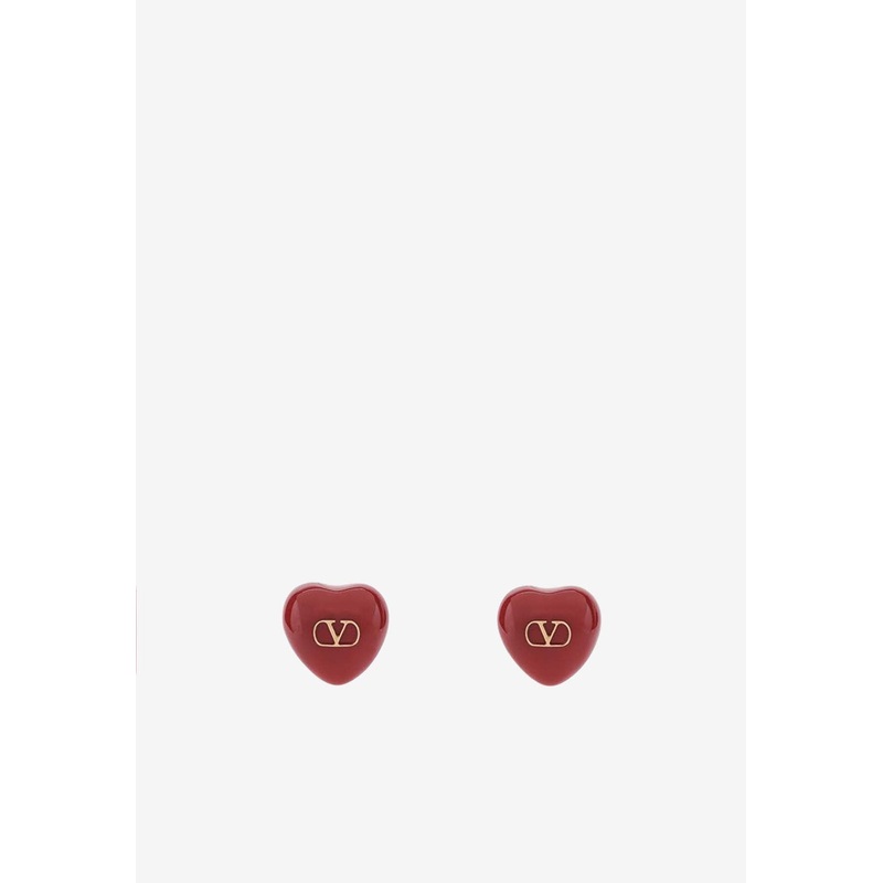 Coeur Royal VLogo Signature Earrings