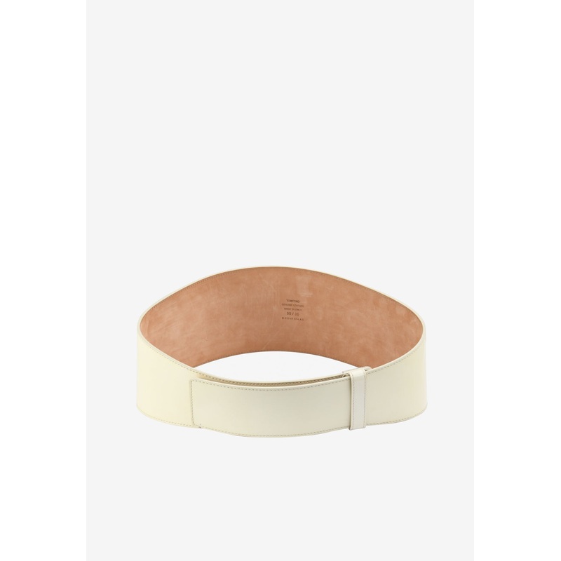 Patent Leather Wide Belt