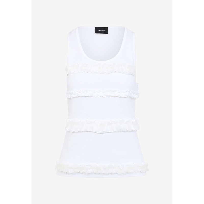 Ruffle Frill Tank Top