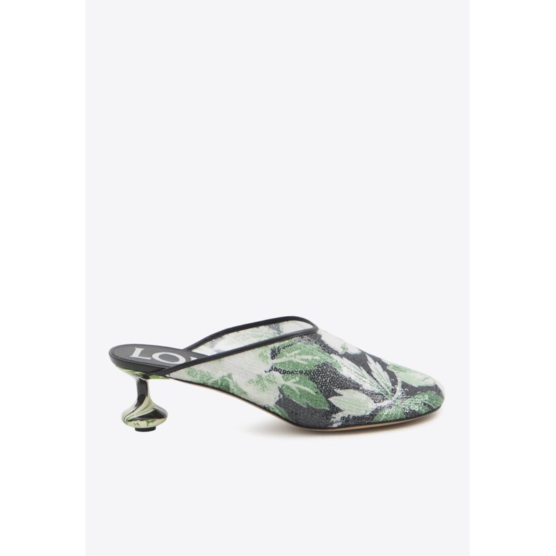 Toy 45 Floral Sequined Mules