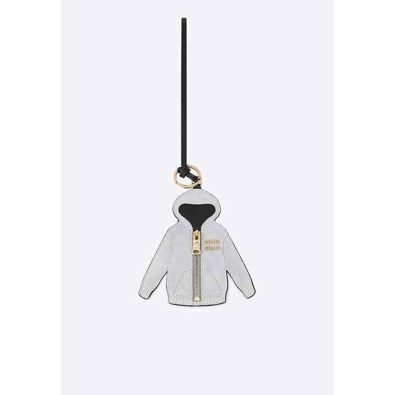 Trick Leather Hoodie Keyring