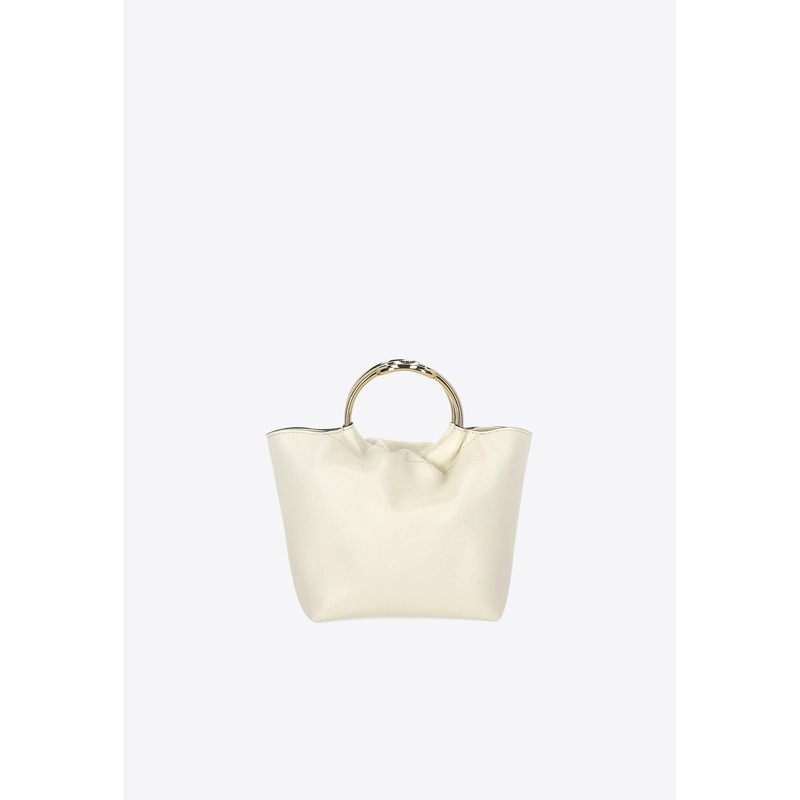 Carry Secrets Leather Top Handle Bag