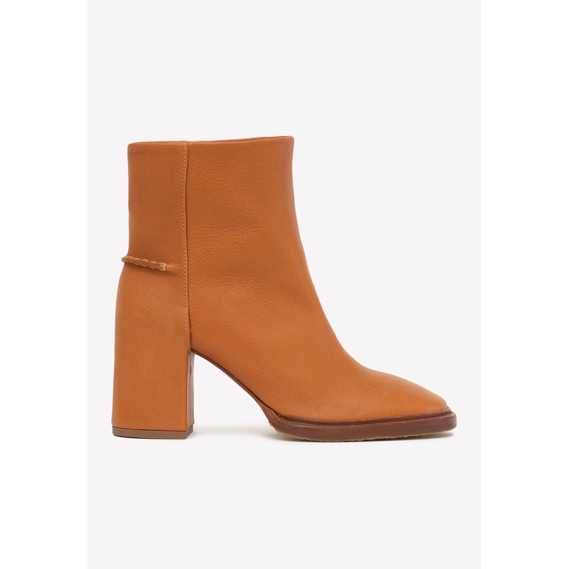 Edith 80 Ankle Boots in Calf Leather