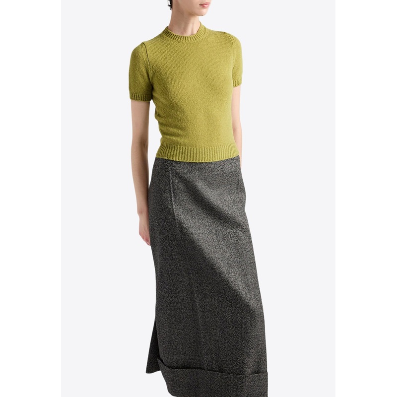 Knitted Cashmere Top