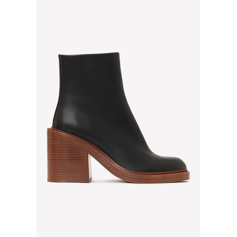 May 90 Calf Leather Ankle Boots