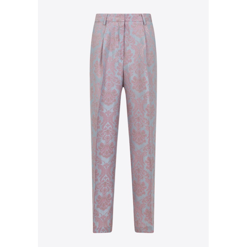 Portias Floral Embroidery Pants