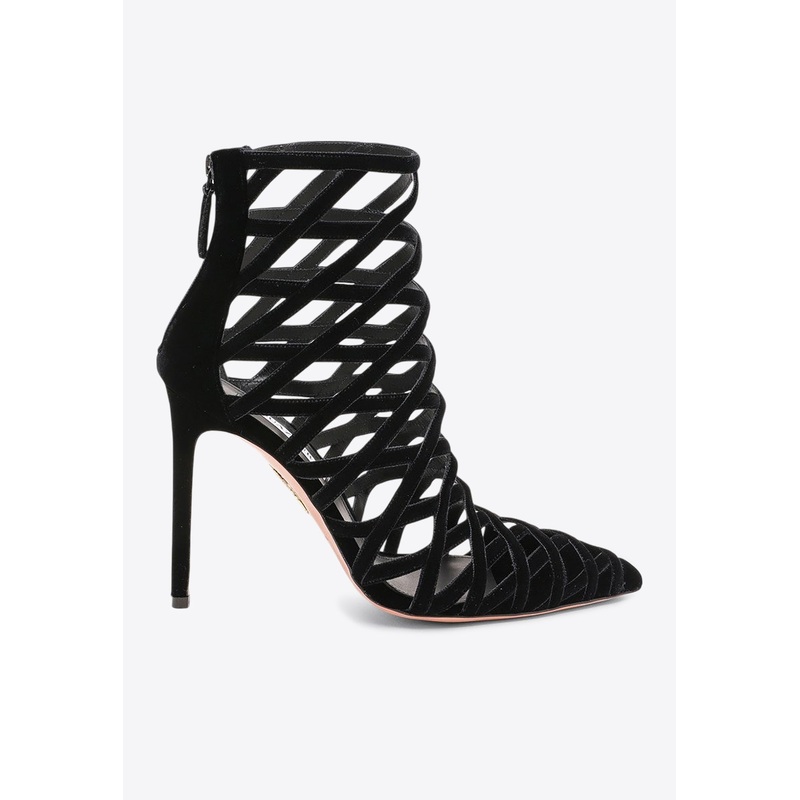 Romance 105 Velvet Ankle Boots