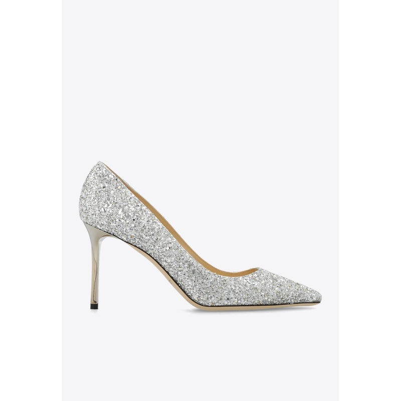 Romy 85 Glittered Pumps