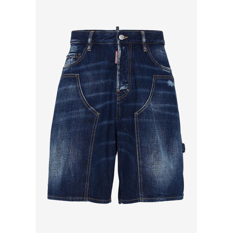 Semplice Carpenter Denim Shorts