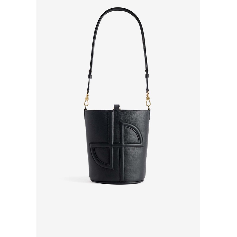 Small Embossed JP Bucket Bag
