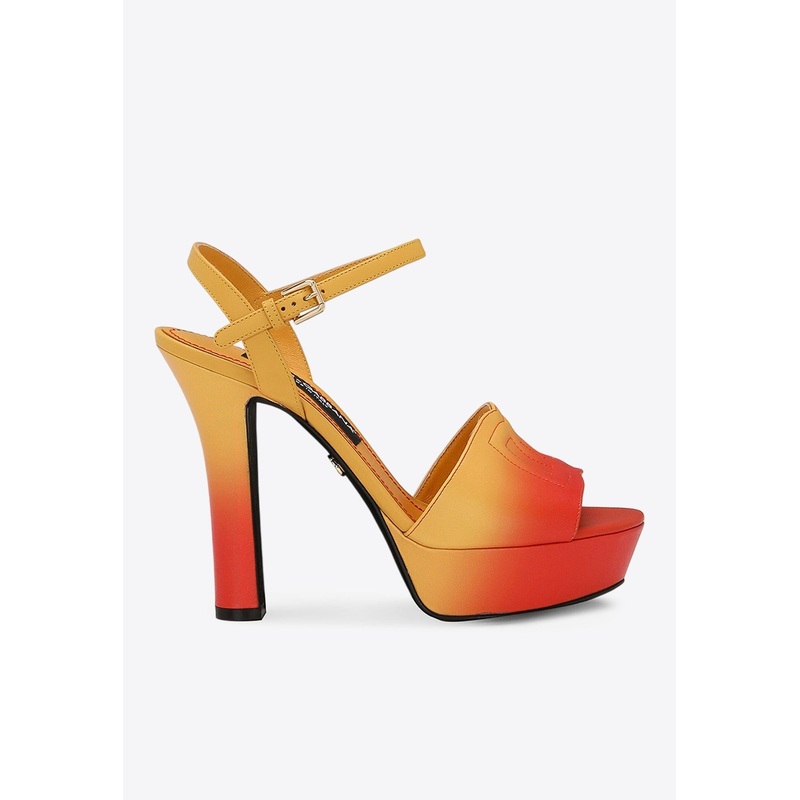 85 Ombre Platform Sandals in Calfskin
