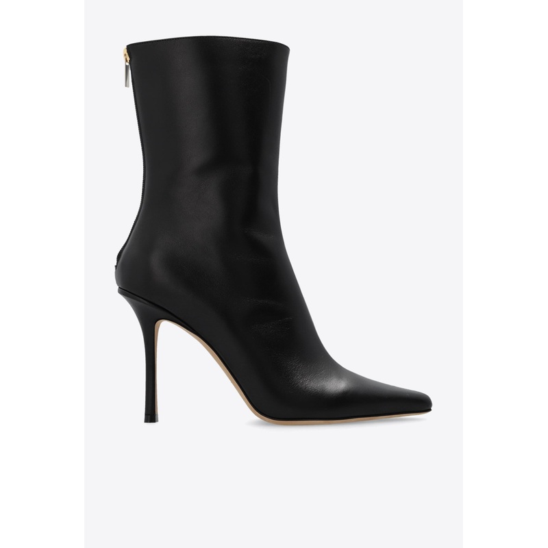 Agathe 100 Ankle Boots in Calf Leather