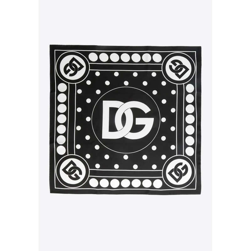 DG Logo Silk Scarf