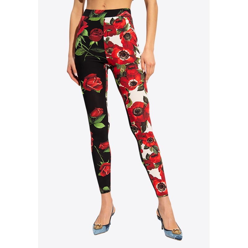 Floral Print Leggings