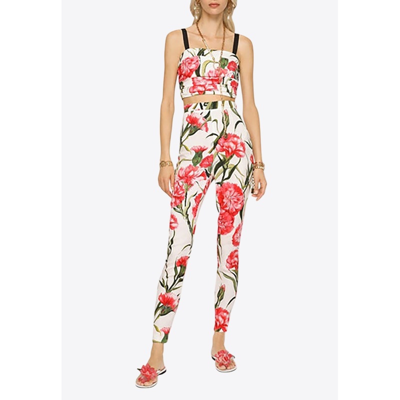 Happy Garden Cropped Top