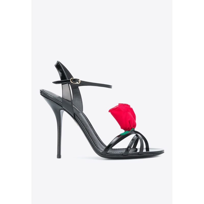 Keira 105 Rose Applique Sandals