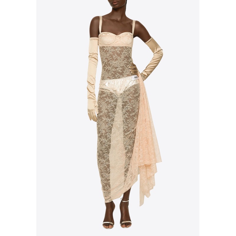 Lace Transparent Dress