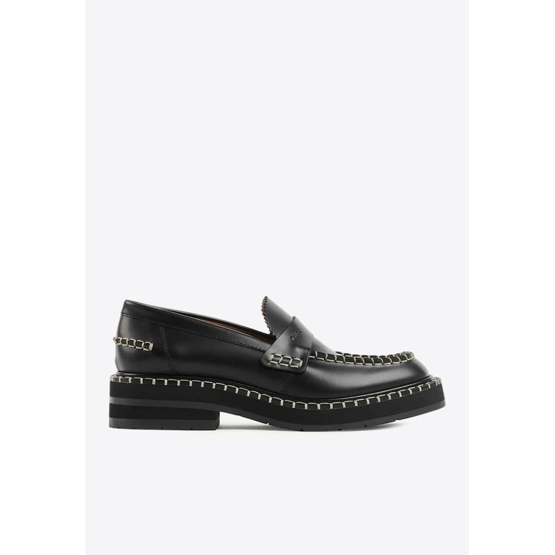 Noua Leather Flat Loafers