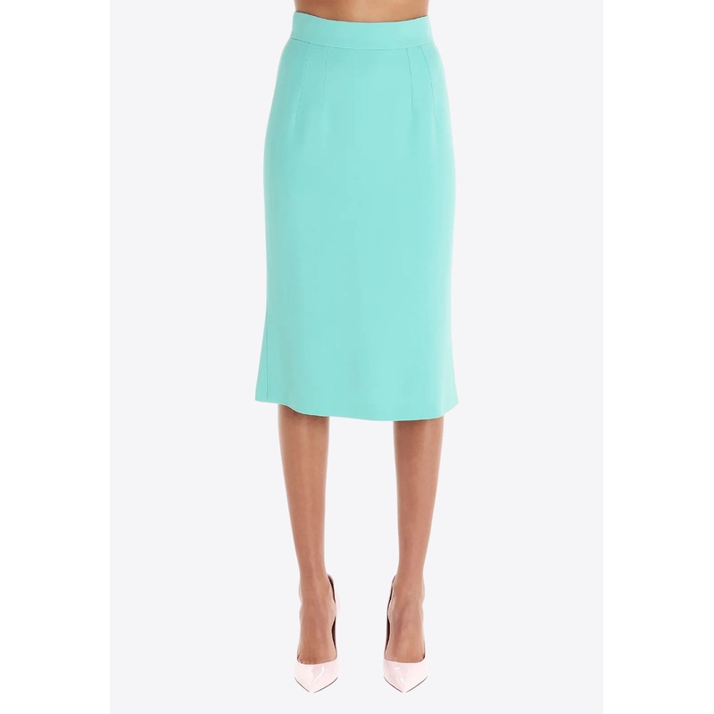 Pencil Midi Tailored Skirt