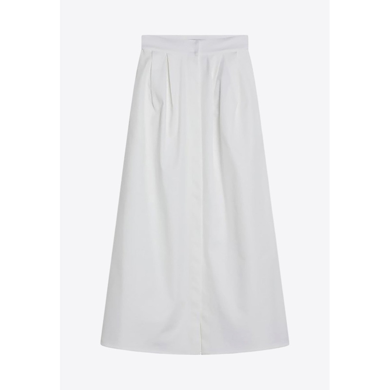 Alcade Gabardine Midi Skirt