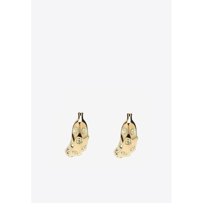 Bananes Crystal-Embellished Earrings