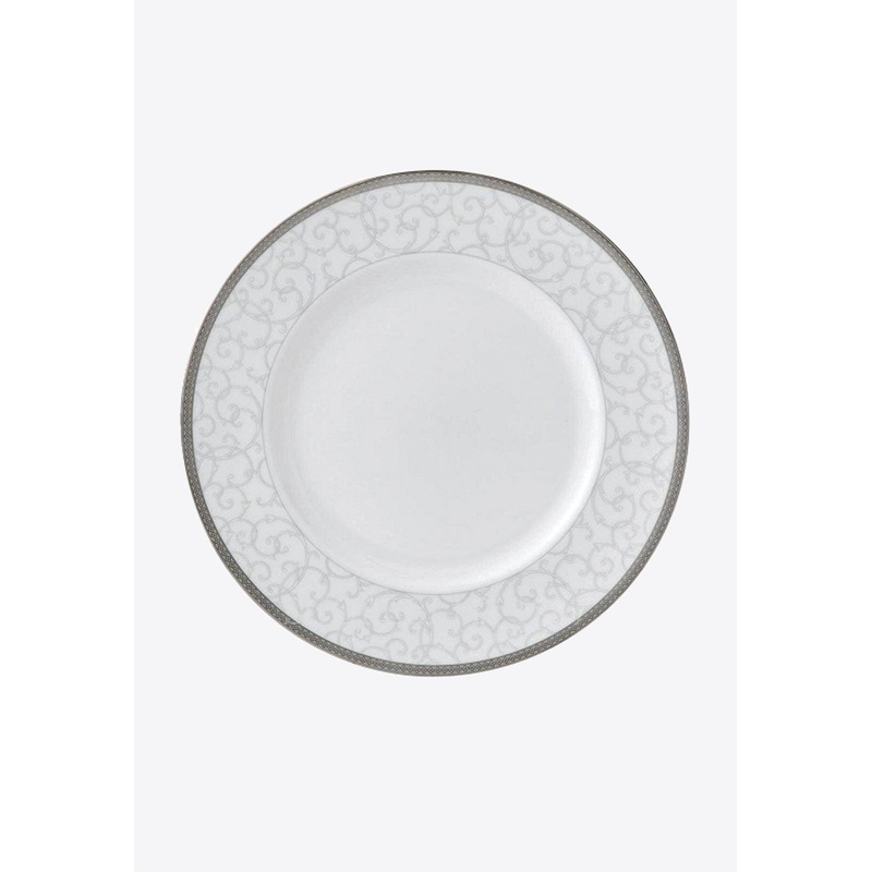 Celestial Platinum Round Plate
