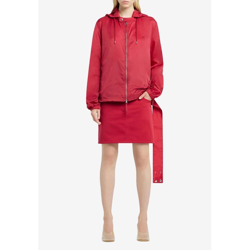 Hooded Lightweight Windbreaker Jacket