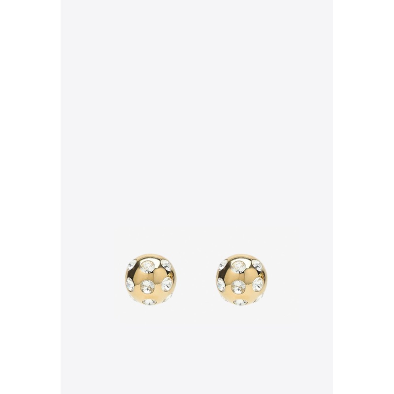 Les Boucles Salon Crystal-Embellished Earrings