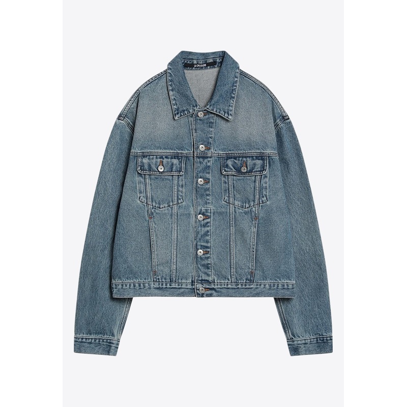 Logo-Patch Denim Jacket