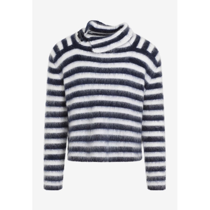 Marina Striped Mohair Sweater