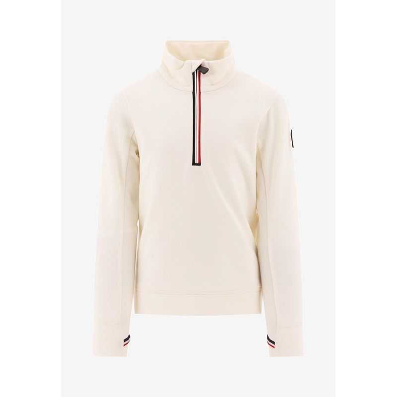 Boys Logo Patch Half-Zip Sweatshirt