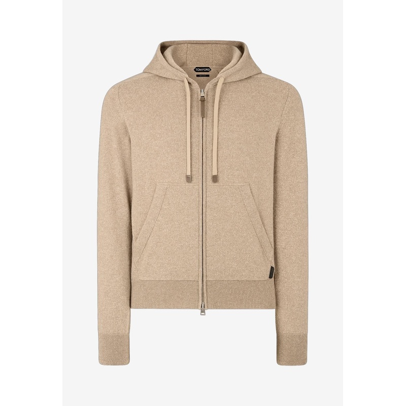 Cashmere Merino Zip Hoodie