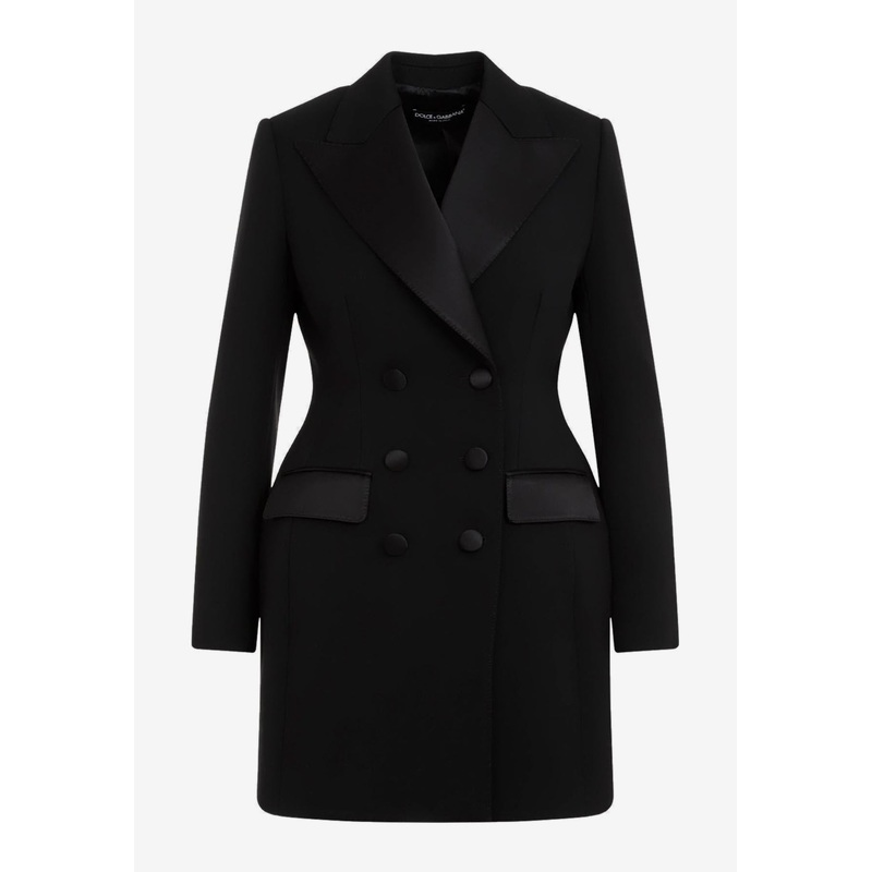 Double-Breasted Tuxedo Jacket