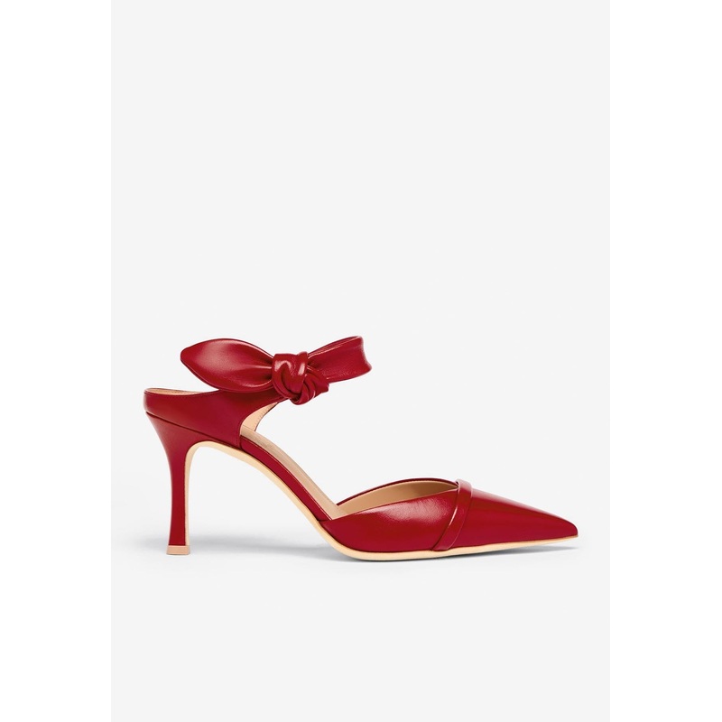 Eartha 80 Nappa Leather Mules