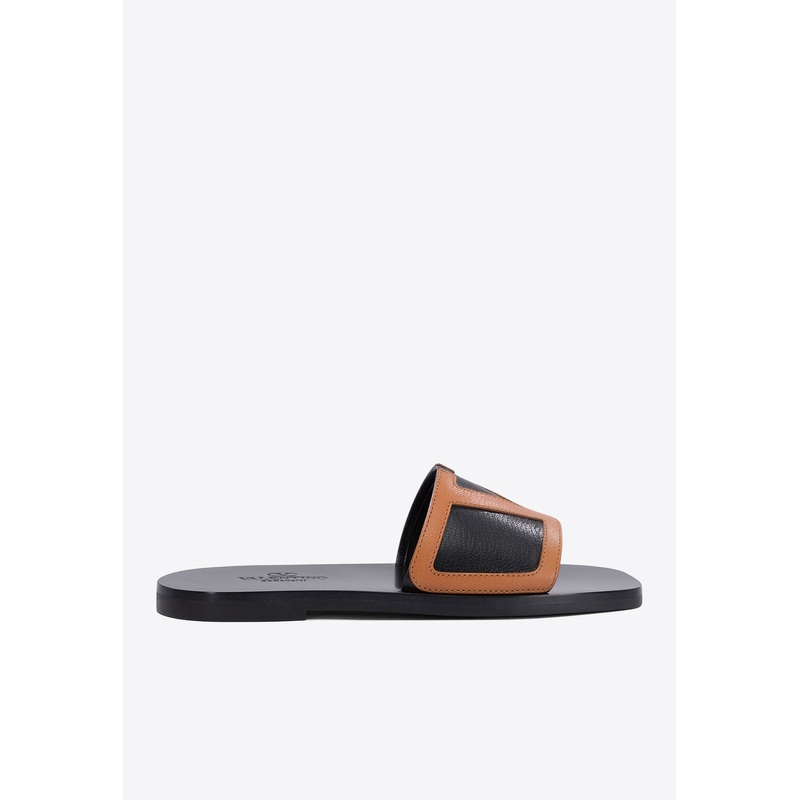 Viva Superstar Nappa Leather Flat Sandals