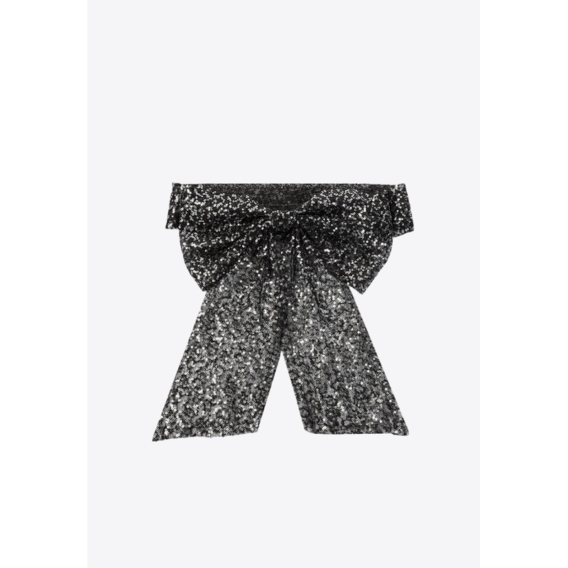 Wicole Sequined Bow Headband