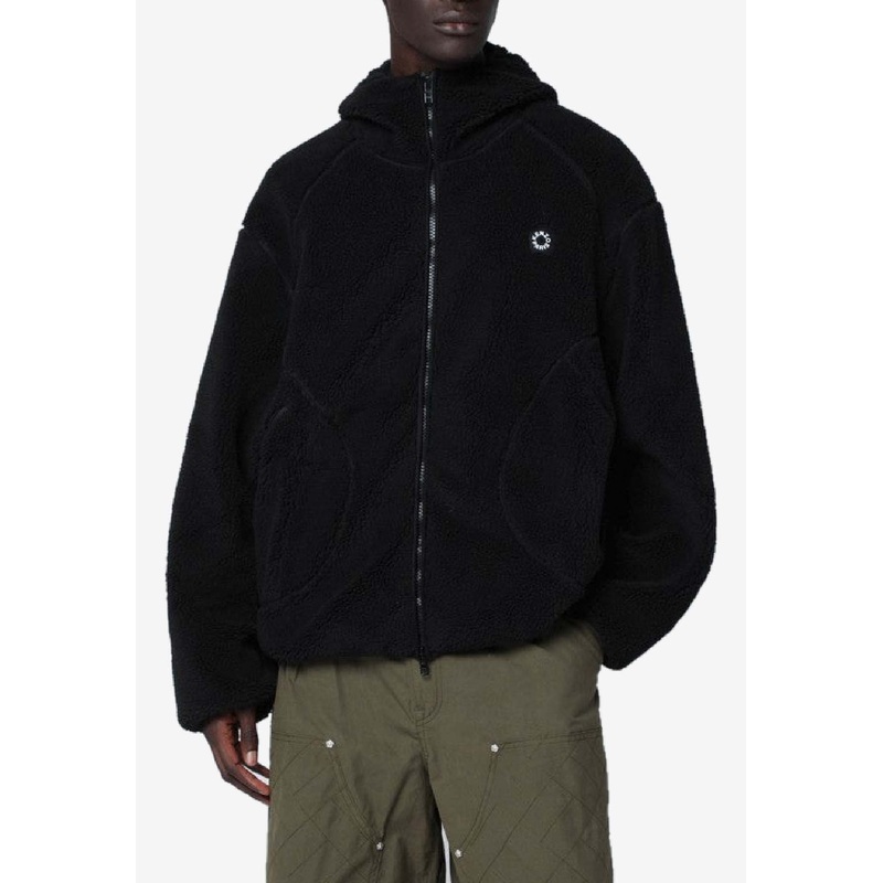 Boke Flower 2.0 Zip-Up Fleece Hoodie