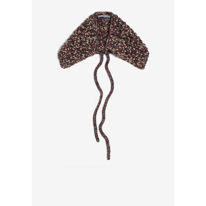 Cashmere-Blend Knitted Collar