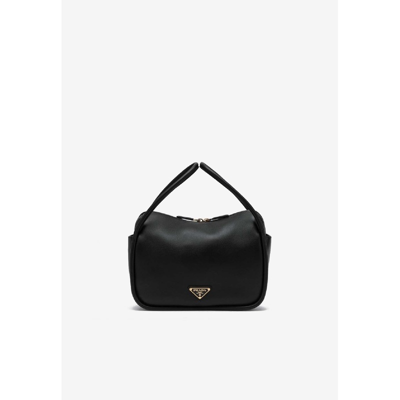 Darling Grained Leather Handbag