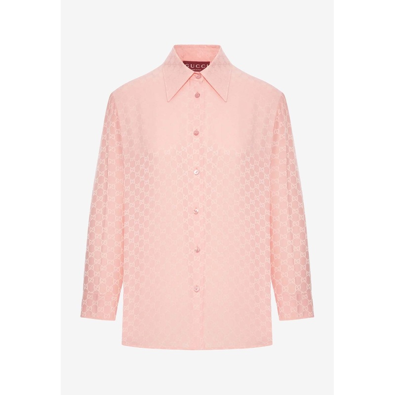 GG Silk Jacquard Shirt