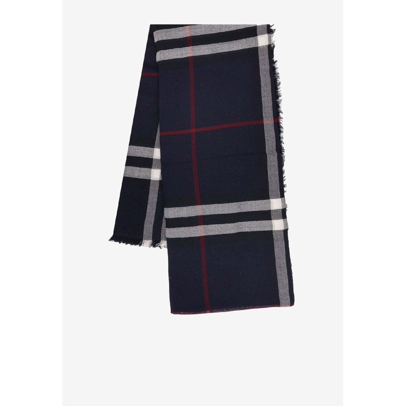 Giant Check Cashmere Scarf